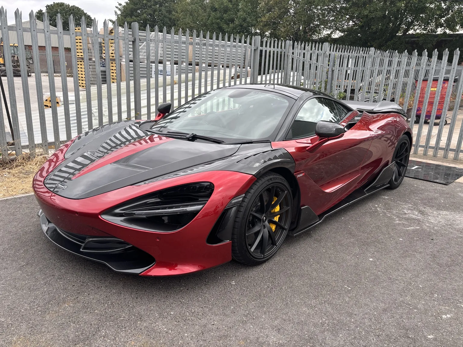 McLaren security installation
