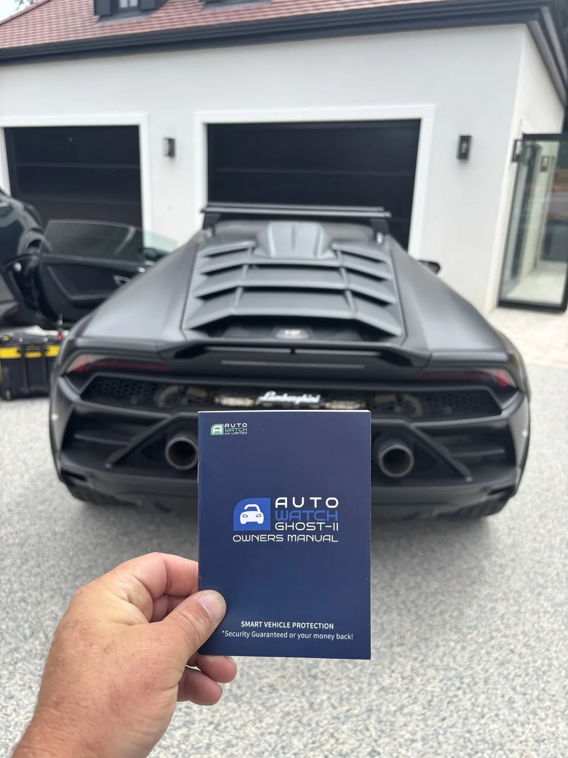 Lamborghini installation by TitanTrack